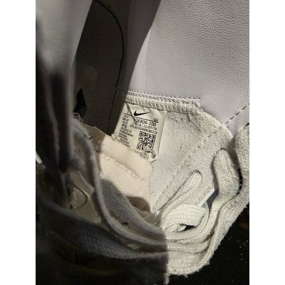 Nike Blazer Mid '77 women's Size 8.5 White Black Sail Sneakers Shoes BQ6806-100 - Picture 8 of 9